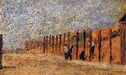 Georges Seurat Piling Farmer USA oil painting artist